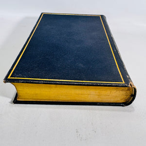 1924 Poetical Works of John Keats Oxford Edition Black Gilt Hardcover Poetry Book