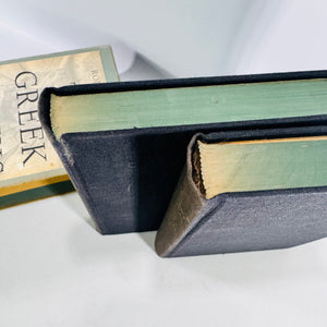 1957 The Greek Myths by Robert Graves Two Volume Hardcover Set with Slipcase and Foldout Map