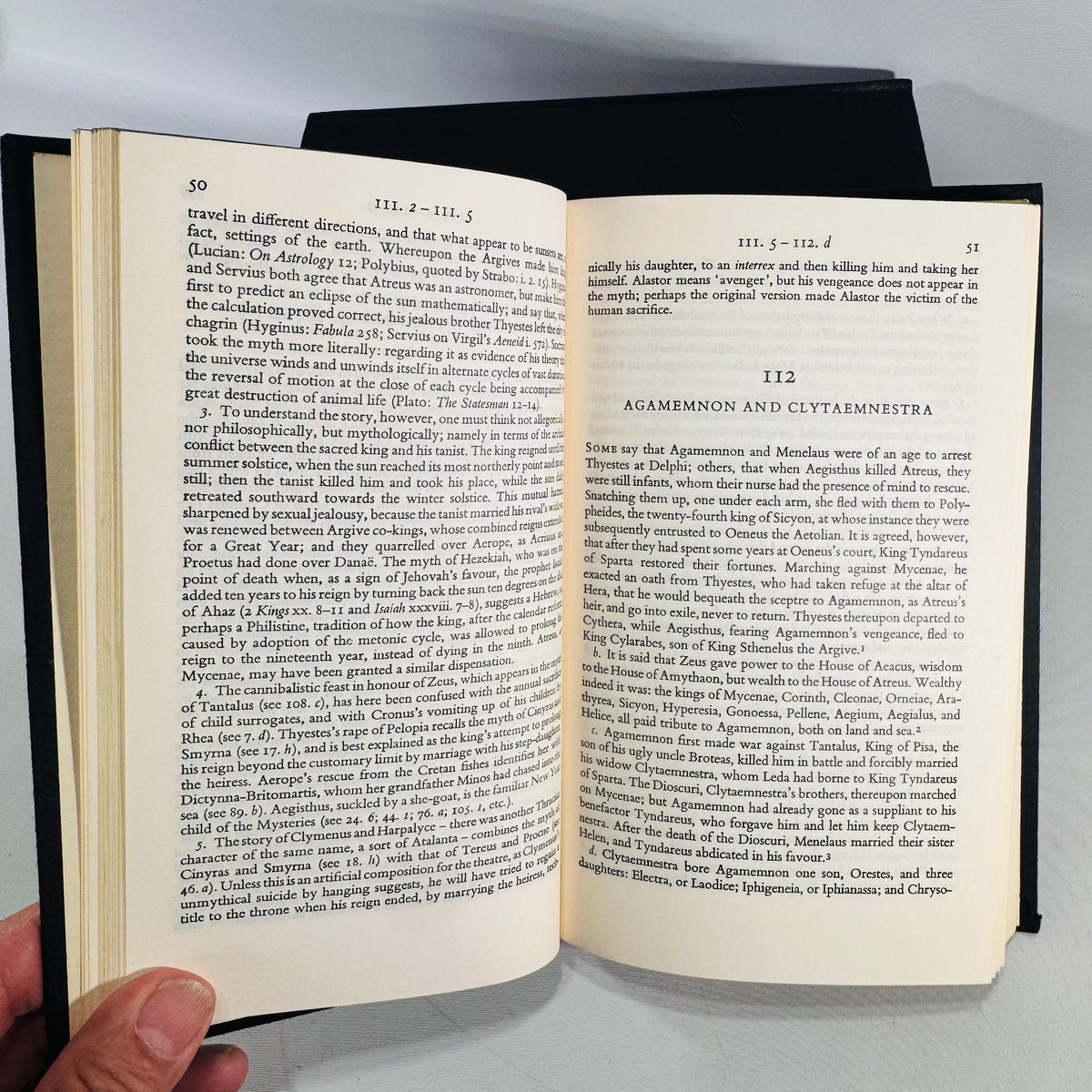 1957 The Greek Myths by Robert Graves Two Volume Hardcover Set with Slipcase and Foldout Map