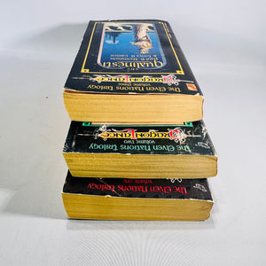 Dragonlance Elven Nations Trilogy Complete 3 Book Set 1991 TSR First Printings Fantasy Paperbacks