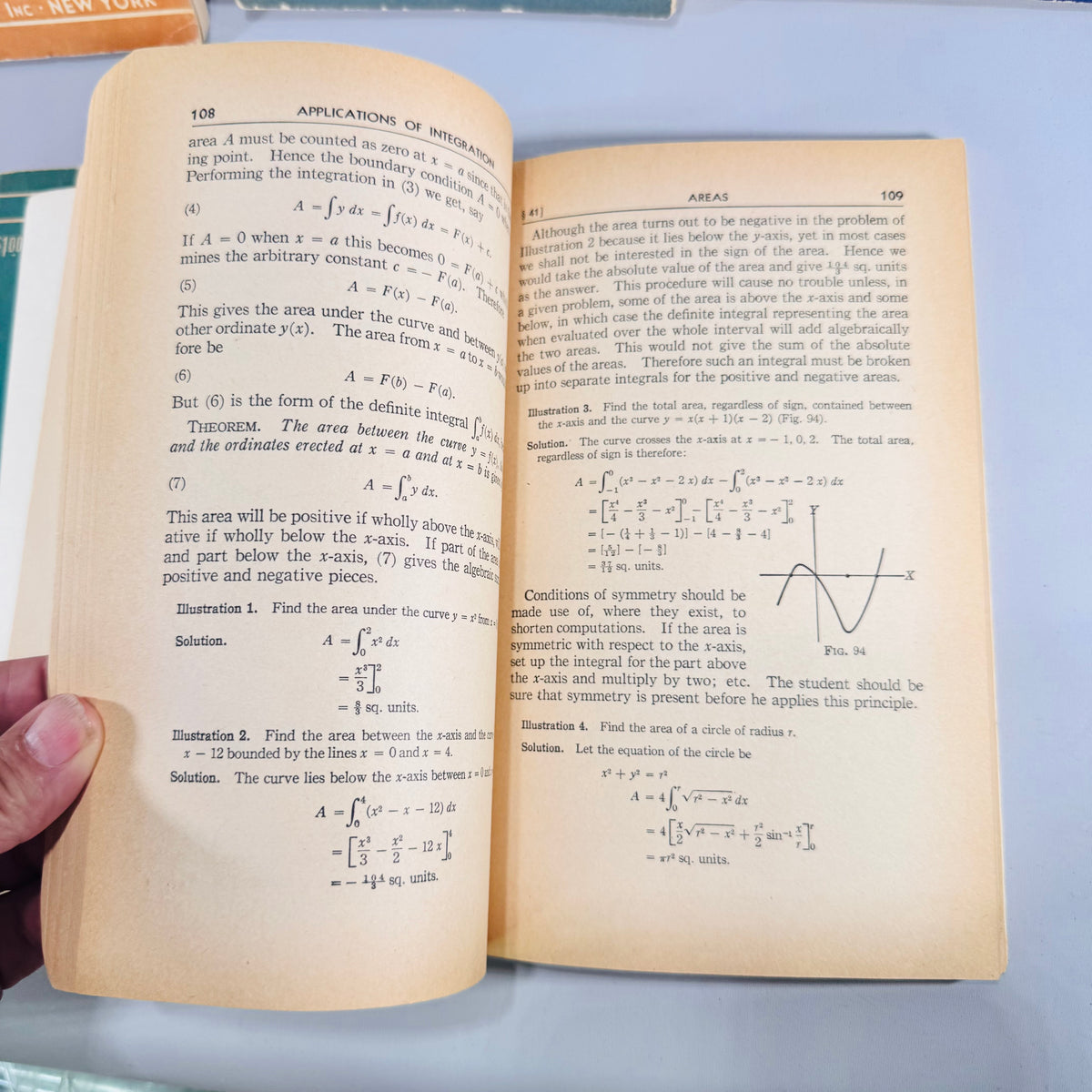 1940s Mathematics Textbook Bundle 5 Barnes & Noble College Outline Series Books Algebra Calculus Geometry Trigonometry
