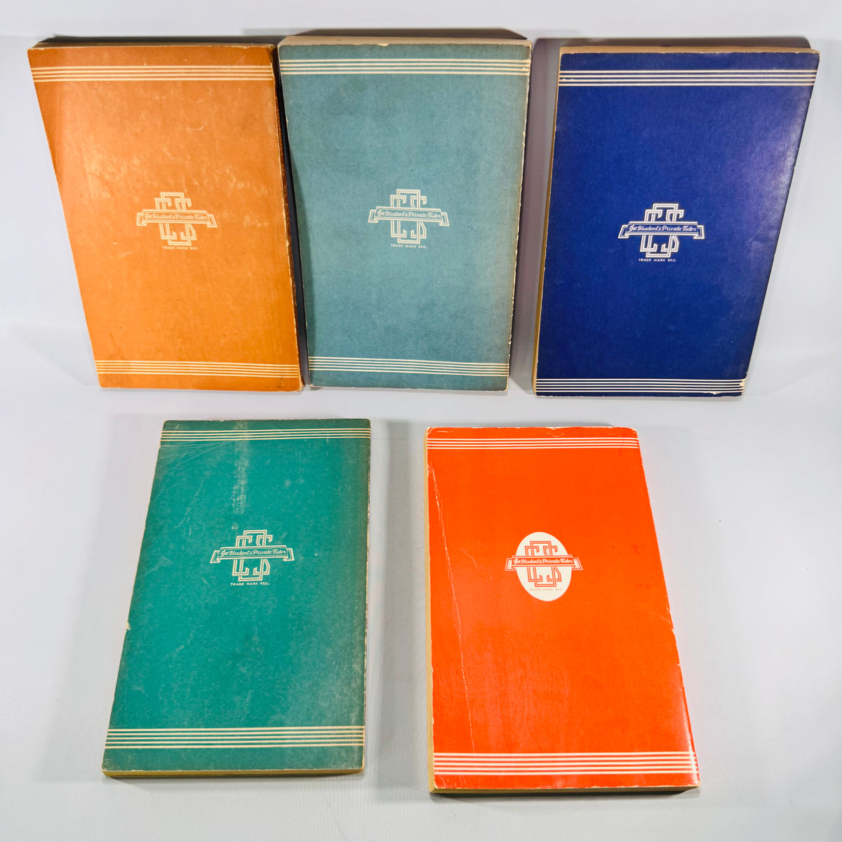 1940s Mathematics Textbook Bundle 5 Barnes & Noble College Outline Series Books Algebra Calculus Geometry Trigonometry