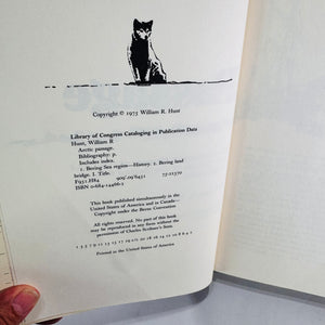 Arctic Passage by William R Hunt 1975 First Edition Bering Sea History Hardcover with Dust Jacket