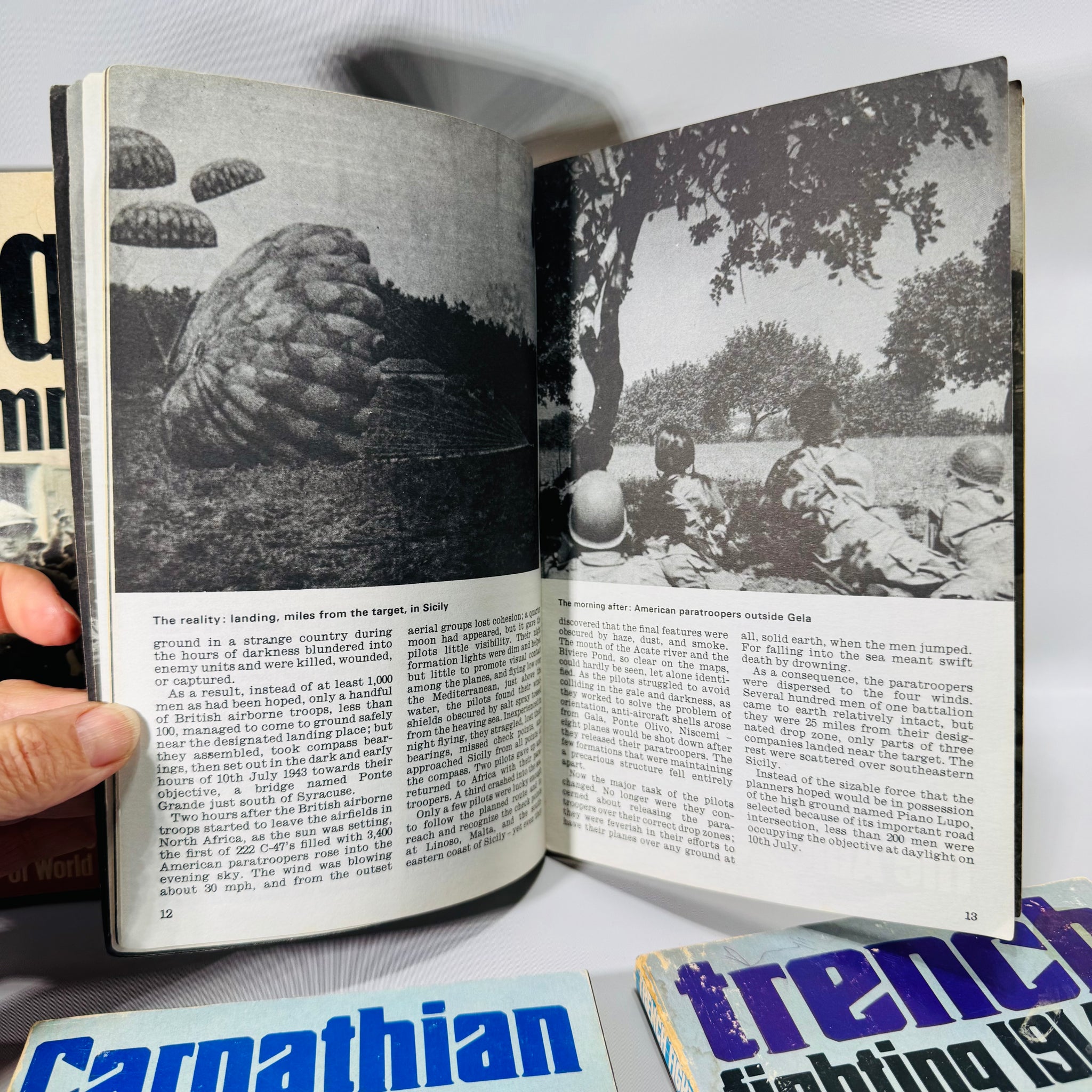 Vintage Military History Paperbacks – WWII & WWI Bundle - Reading