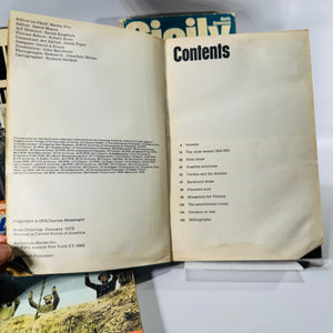 Vintage Military History Paperback Lot — Ballantine Illustrated WWII & WWI (1968–1971) — 4 Vols | France 1940, Sicily, Carpathian Disaster, Trench Fighting