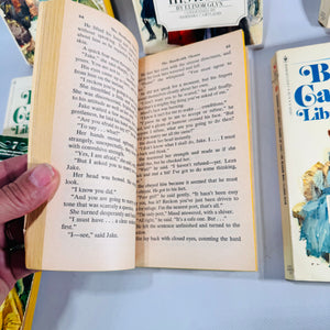 Barbara Cartland’s Library of Love Vintage Paperback Bundle Volumes 1–6 Plus The Penniless Peer