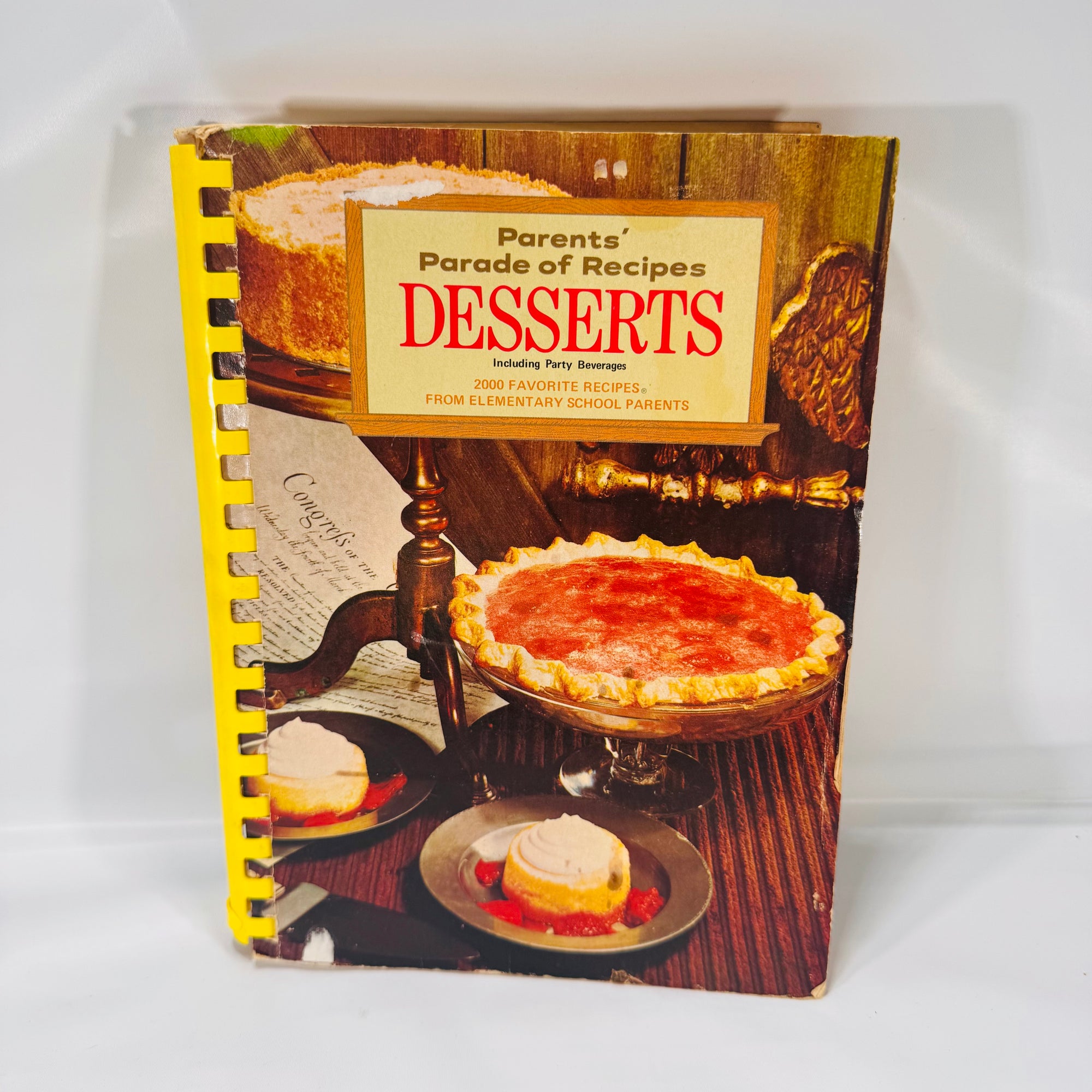 Parents’ Parade of Recipes: Desserts — Vintage Community Cookbook (1969, Cookbook)