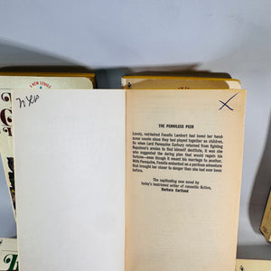 Barbara Cartland’s Library of Love Vintage Paperback Bundle Volumes 1–6 Plus The Penniless Peer