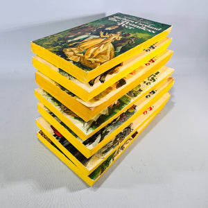 Barbara Cartland’s Library of Love Vintage Paperback Bundle Volumes 1–6 Plus The Penniless Peer