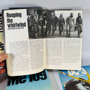 Ballantine WWII Aviation Paperbacks (Set of 4) — Spitfire, Me 109, DC-3 & Bomber Offensive