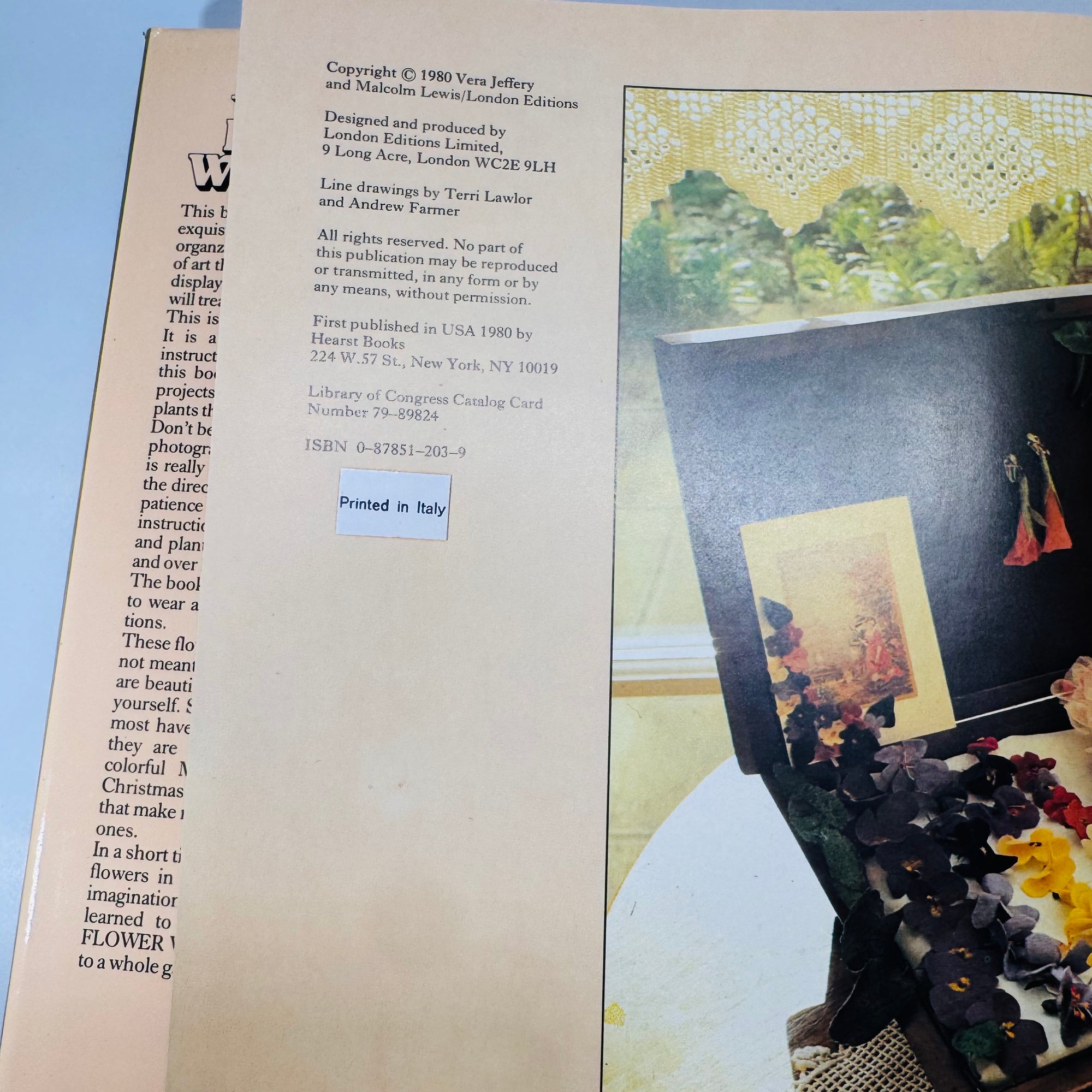 The Flower Workshop – Floral Crafts How‑To by Vera Jeffery (1980)