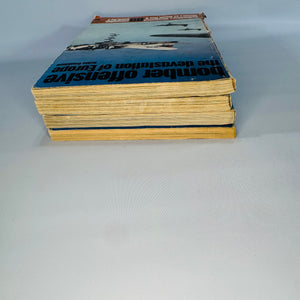 Ballantine WWII Aviation Paperbacks (Set of 4) — Spitfire, Me 109, DC-3 & Bomber Offensive