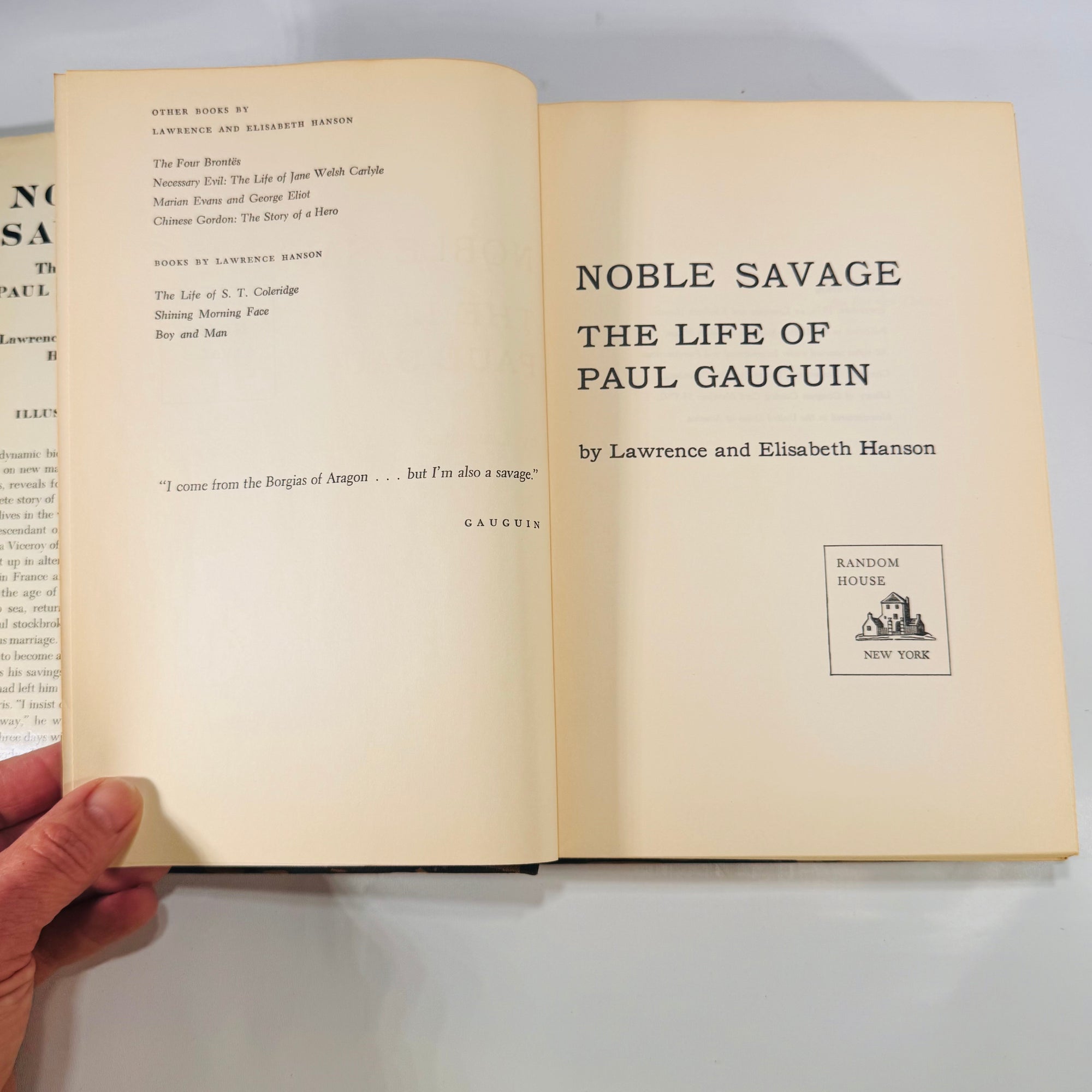 Noble Savage: The Life of Paul Gauguin (Biography, Art History, 1954)