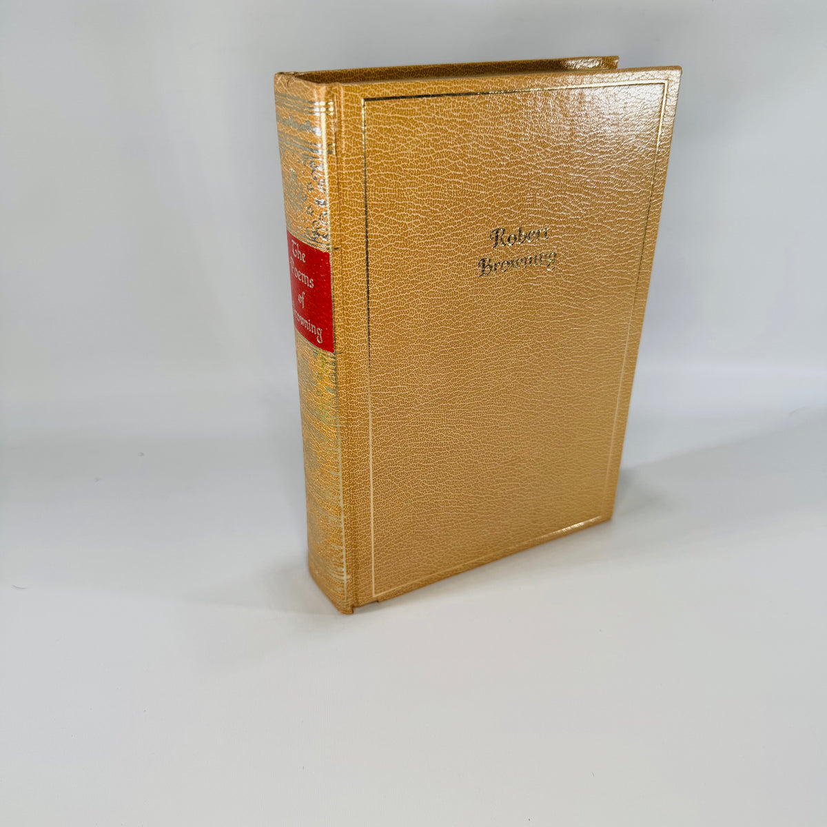 The Poems of Robert Browning (1932) – Vintage Hardcover Poetry Collection