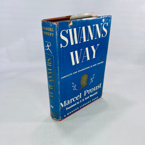 Swann's Way by Marcel Proust 1956 A Modern Library Book Complete and Unabridged in One Volume