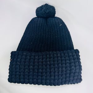 Vintage Detroit Diesel Allison Beanie Navy Pom Pom Knit Hat with Patch