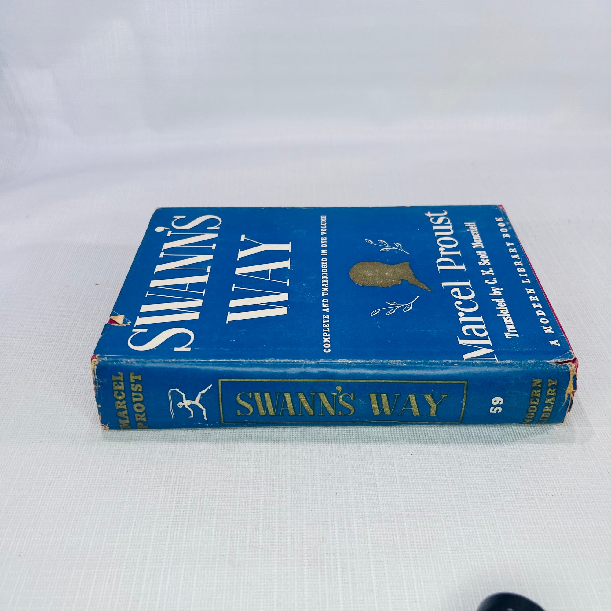 Swann's Way by Marcel Proust 1956 A Modern Library Book Complete and Unabridged in One Volume