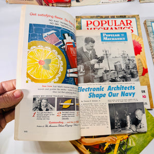 1959 Popular Mechanics Magazines: January–July (Vintage Science & DIY)