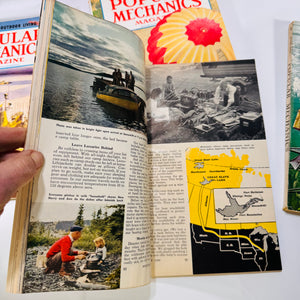 1959 Popular Mechanics Magazines: January–July (Vintage Science & DIY)