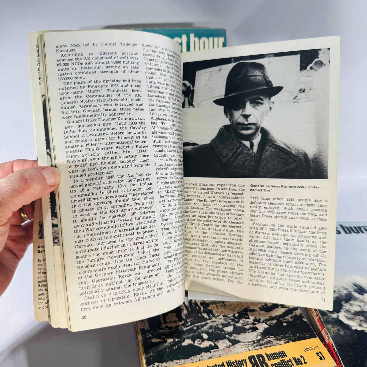Vintage WWII Paperback Bundle (Set of 4) — Ballantine Illustrated History
