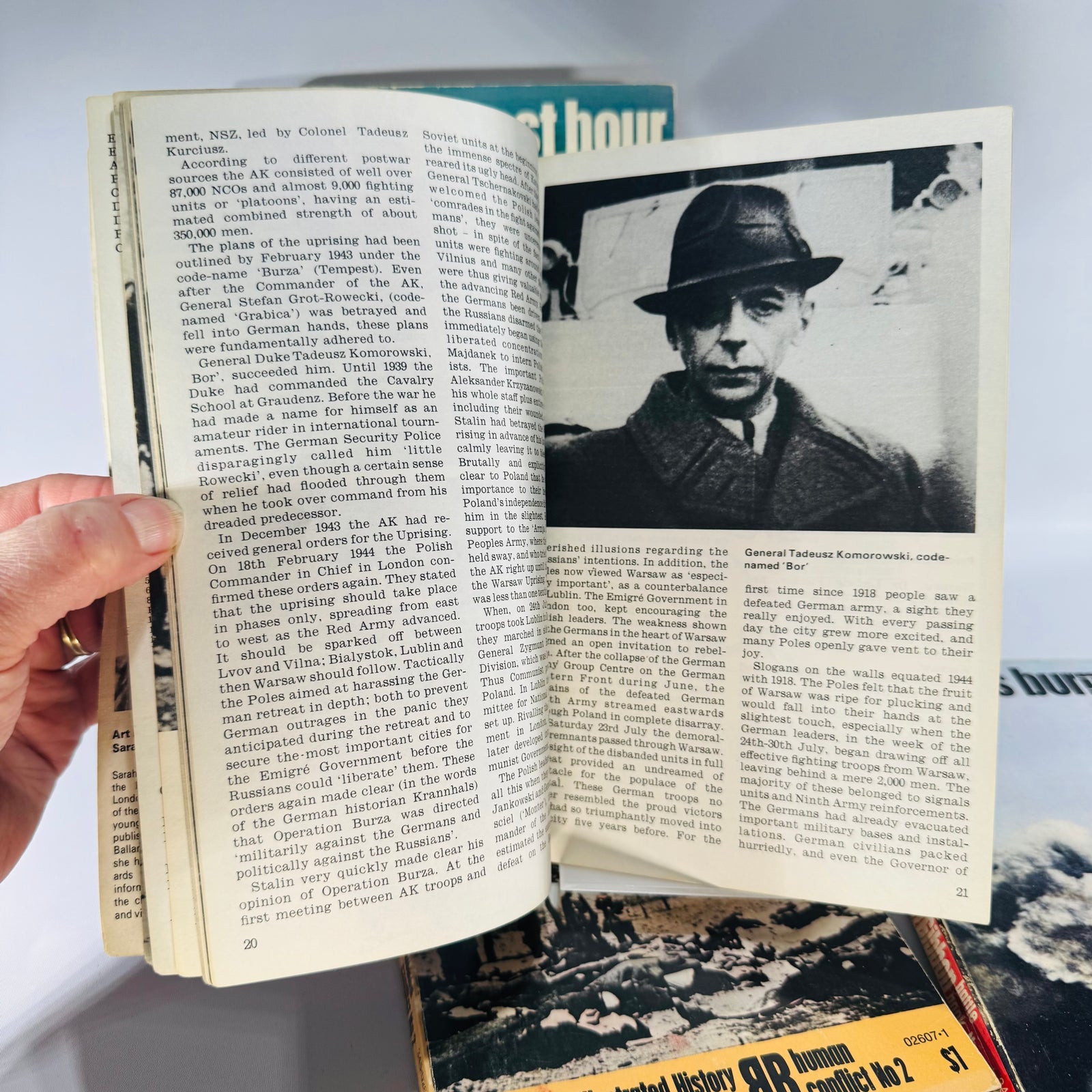 Vintage WWII Paperback Bundle (Set of 4) — Ballantine Illustrated History