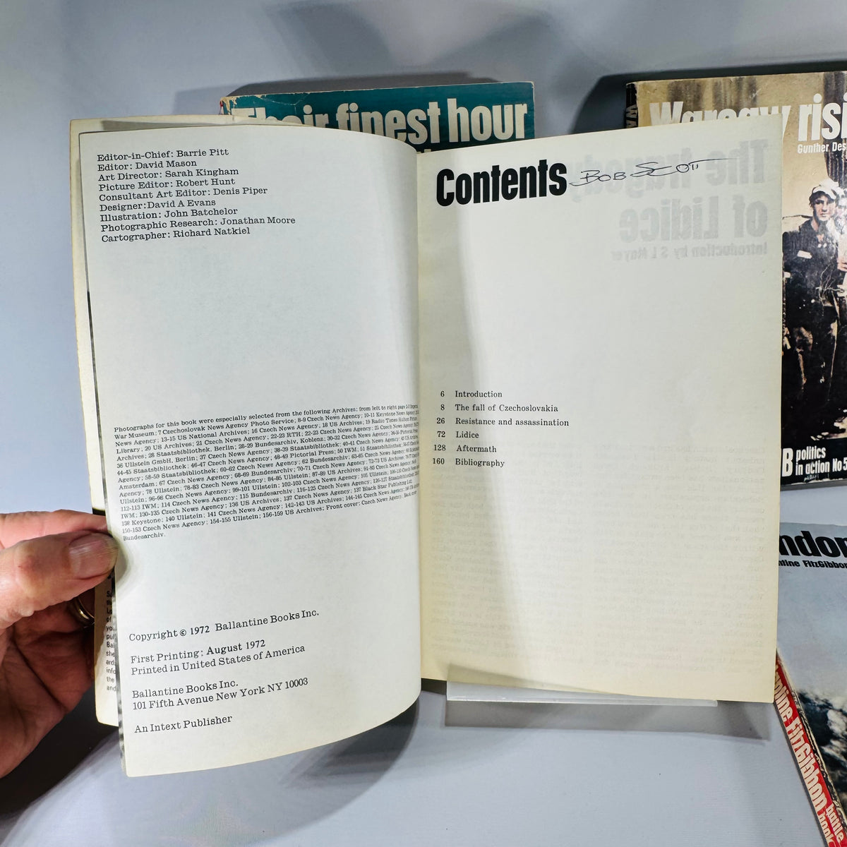 Vintage WWII Paperback Bundle (Set of 4) — Ballantine Illustrated History