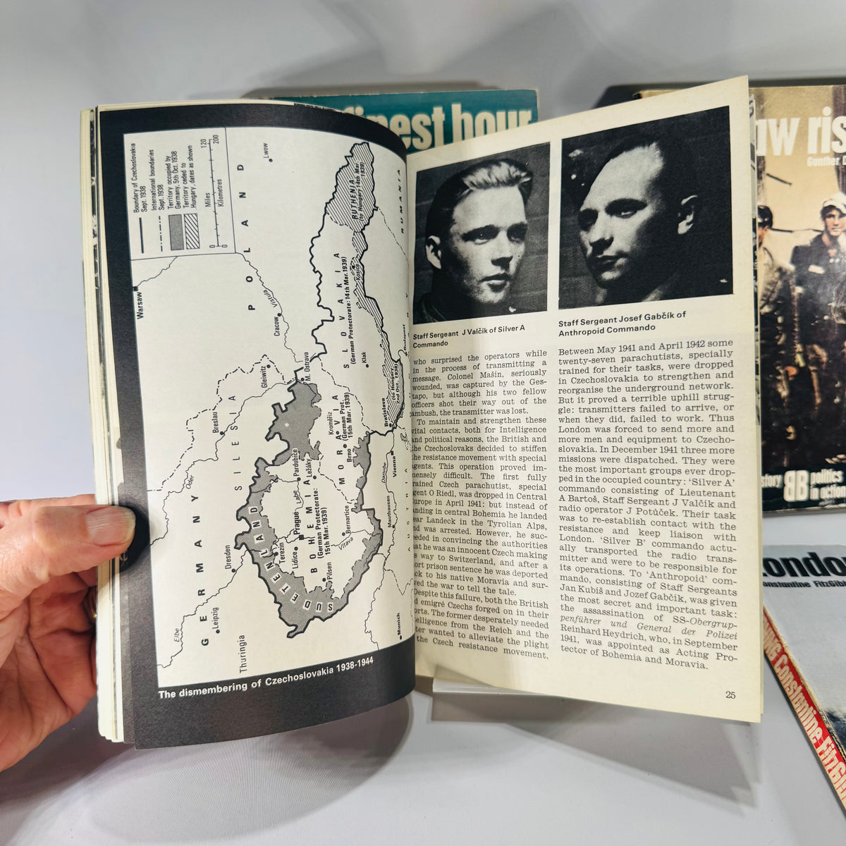 Vintage WWII Paperback Bundle (Set of 4) — Ballantine Illustrated History