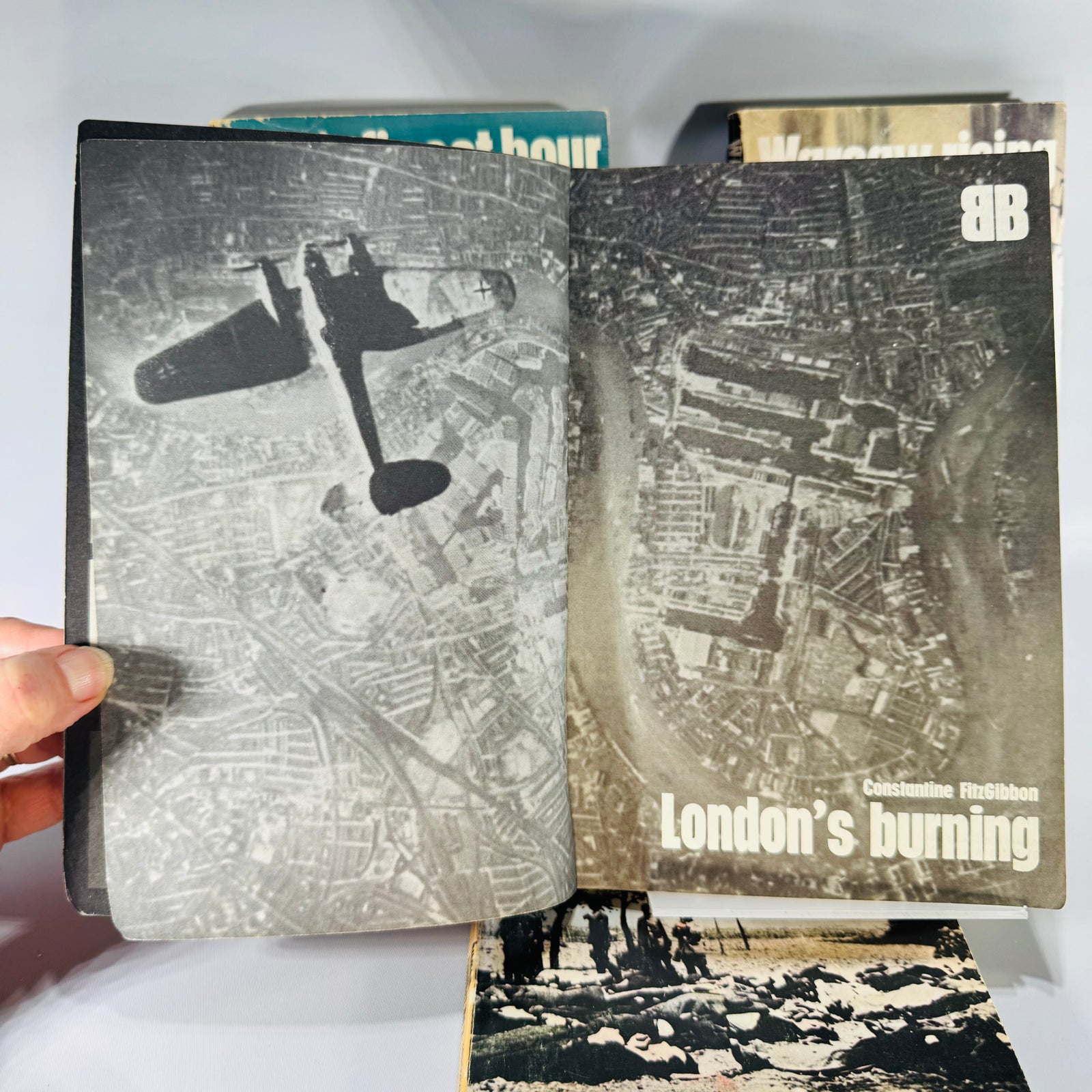 Vintage WWII Paperback Bundle (Set of 4) — Ballantine Illustrated History