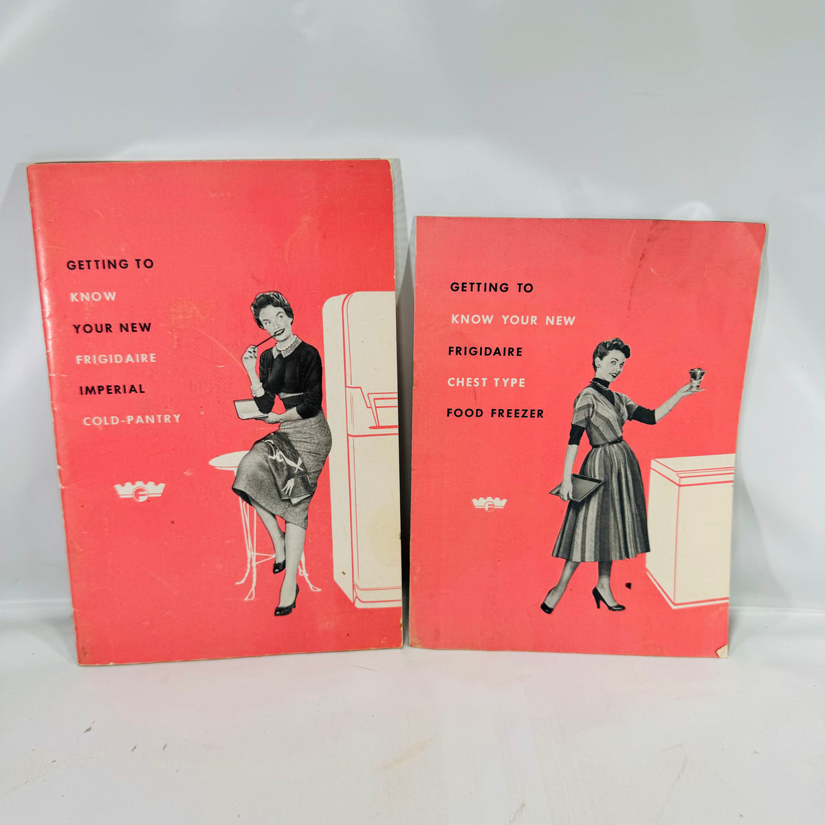 Getting to Know Your Frigidaire Chest Type Food Freezer (1955) &amp; Imperial Cold Pantry (1954) Pamphlets