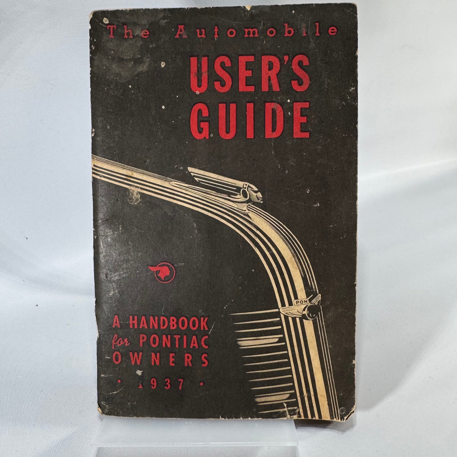 Pontiac Automobile User’s Guide Manual (1937) — Original Owner Handbook, 94 Pages