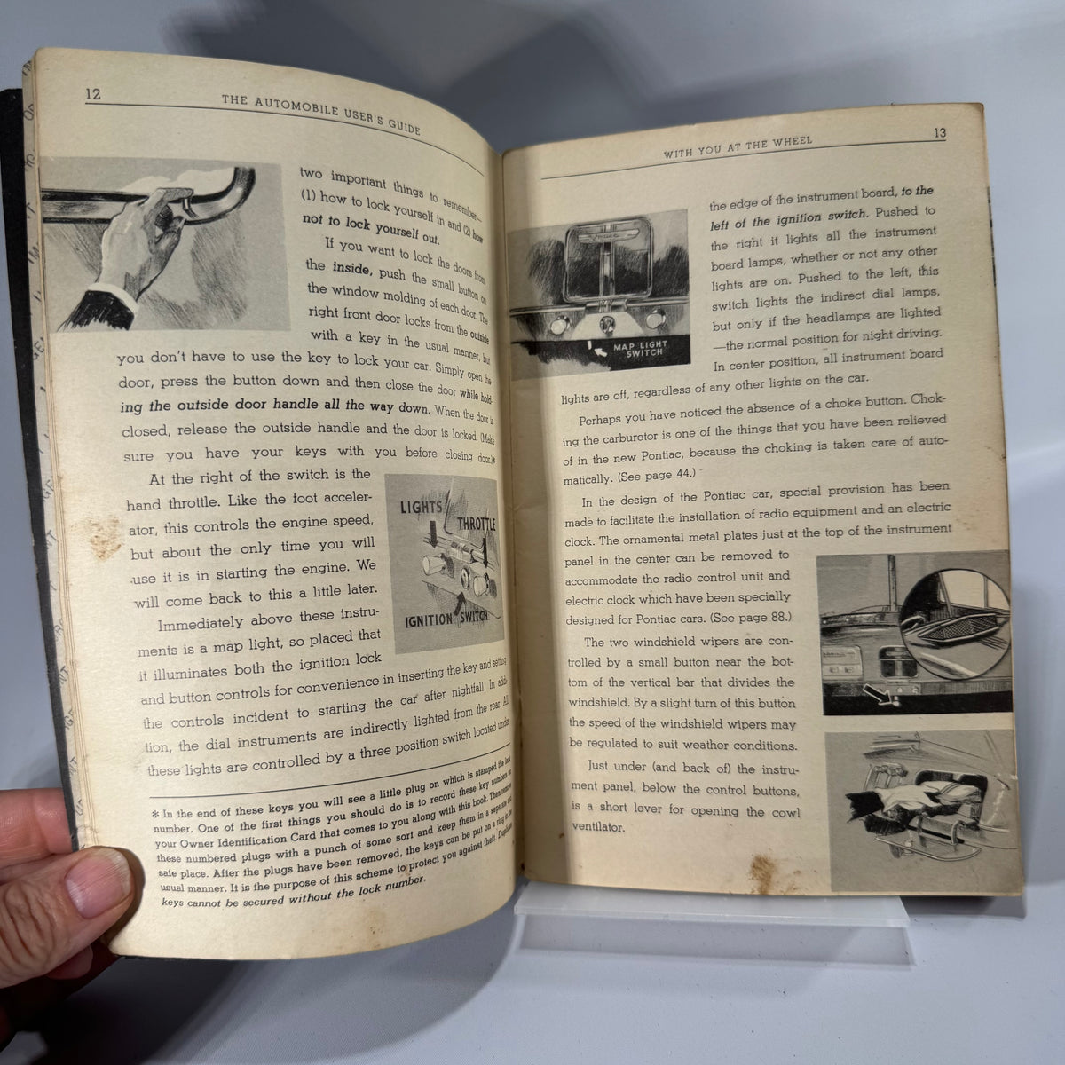 Pontiac Automobile User’s Guide Manual (1937) — Original Owner Handbook, 94 Pages