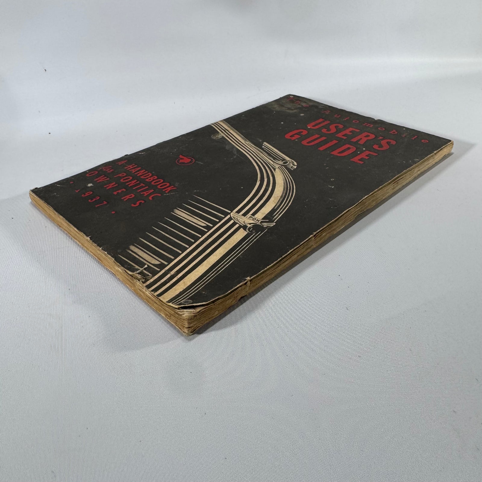 Pontiac Automobile User’s Guide Manual (1937) — Original Owner Handbook, 94 Pages