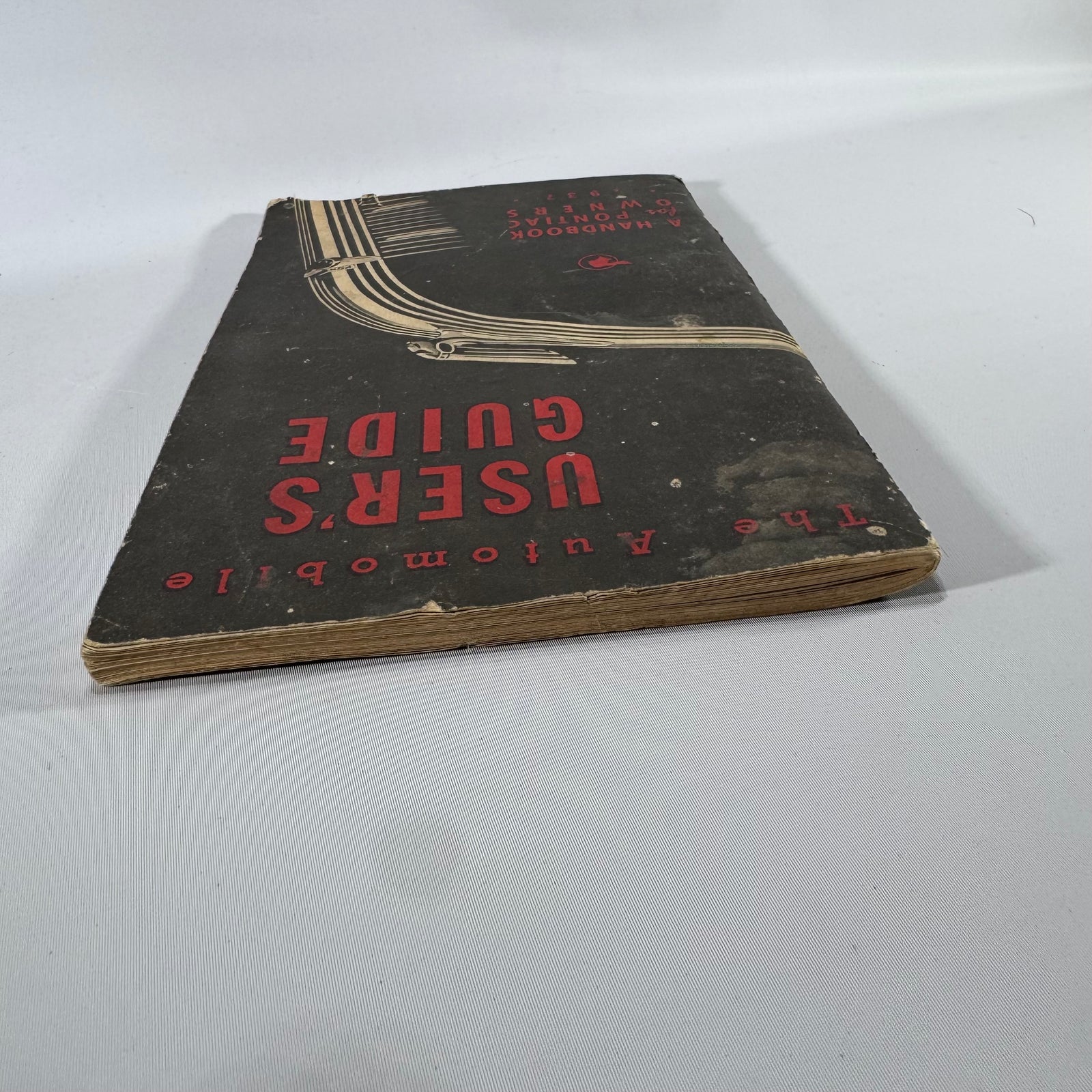 Pontiac Automobile User’s Guide Manual (1937) — Original Owner Handbook, 94 Pages