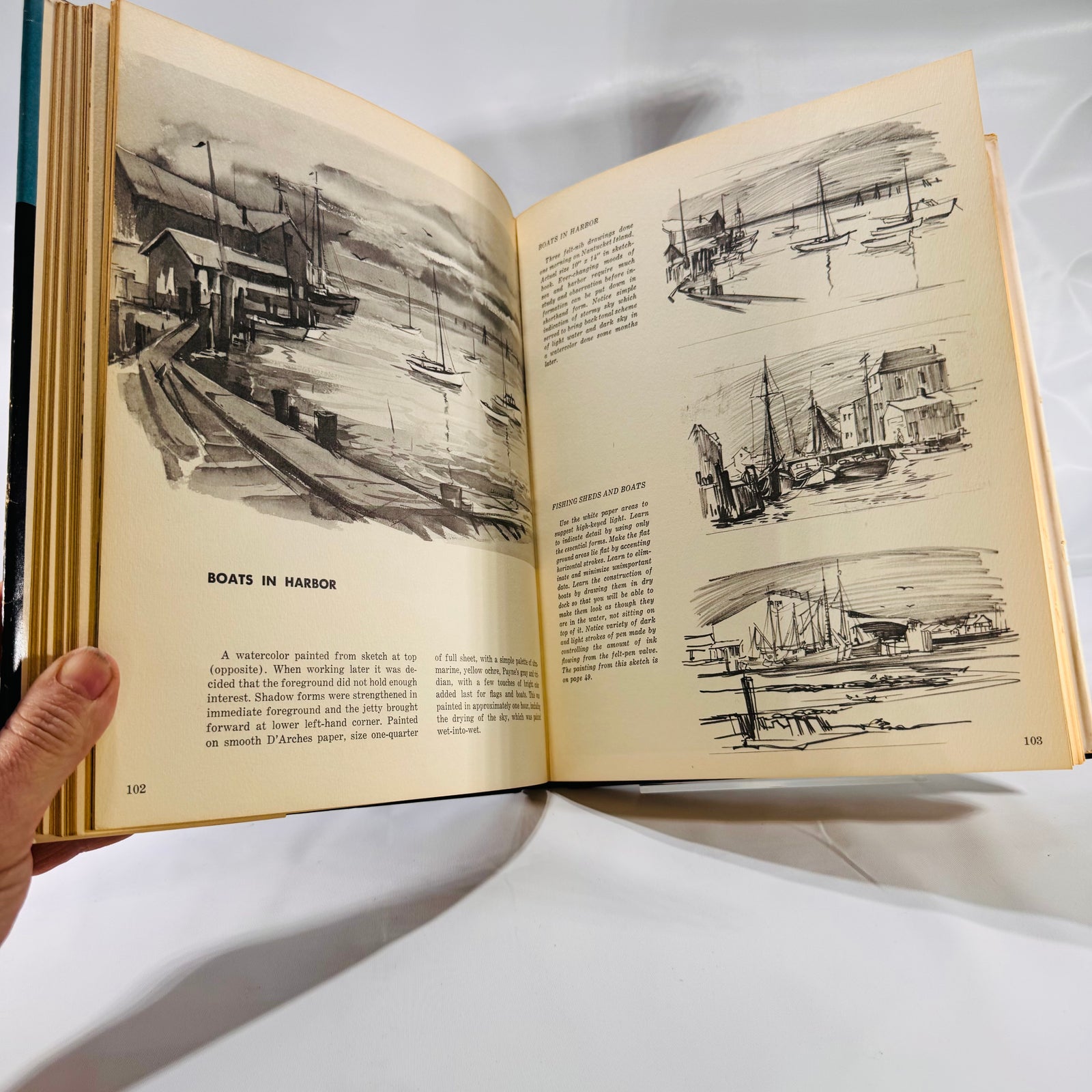 Watercolor … A Challenge (1957) | Leonard Brooks | Reinhold Art Instruction Book