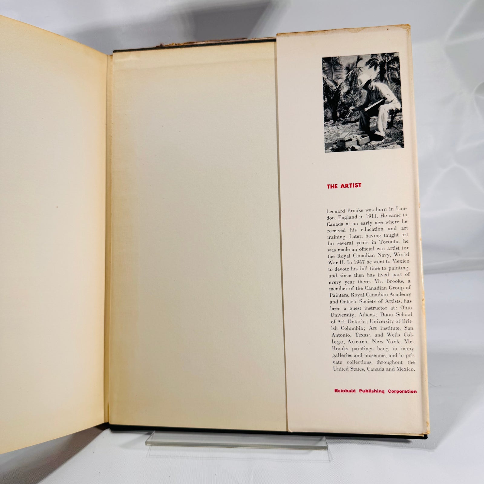 Watercolor … A Challenge (1957) | Leonard Brooks | Reinhold Art Instruction Book