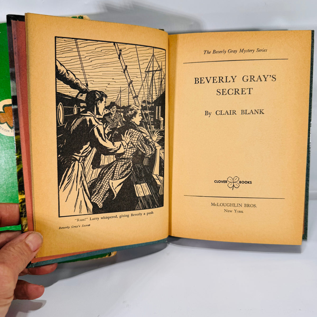 Vintage Girl‑Sleuth Mystery Lot – Beverly Gray’s Secret (1951) + American Girl Mystery & Suspense (1964)