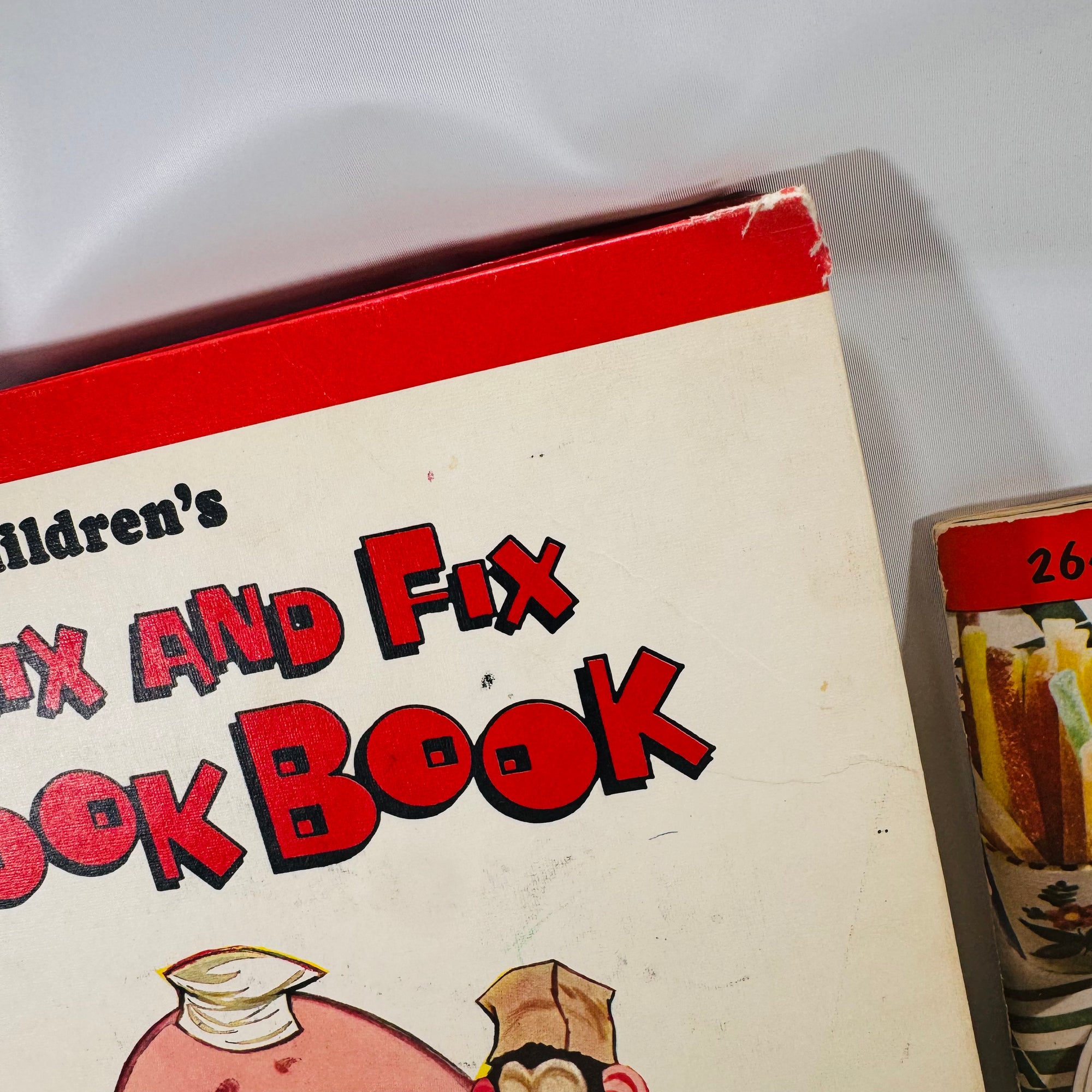 Vintage Children's Cookbooks Mix and Fix Cookbook 1975 Dishes Children Love 1955 A First Cook Book for Boys and Girls 1953 Recipes