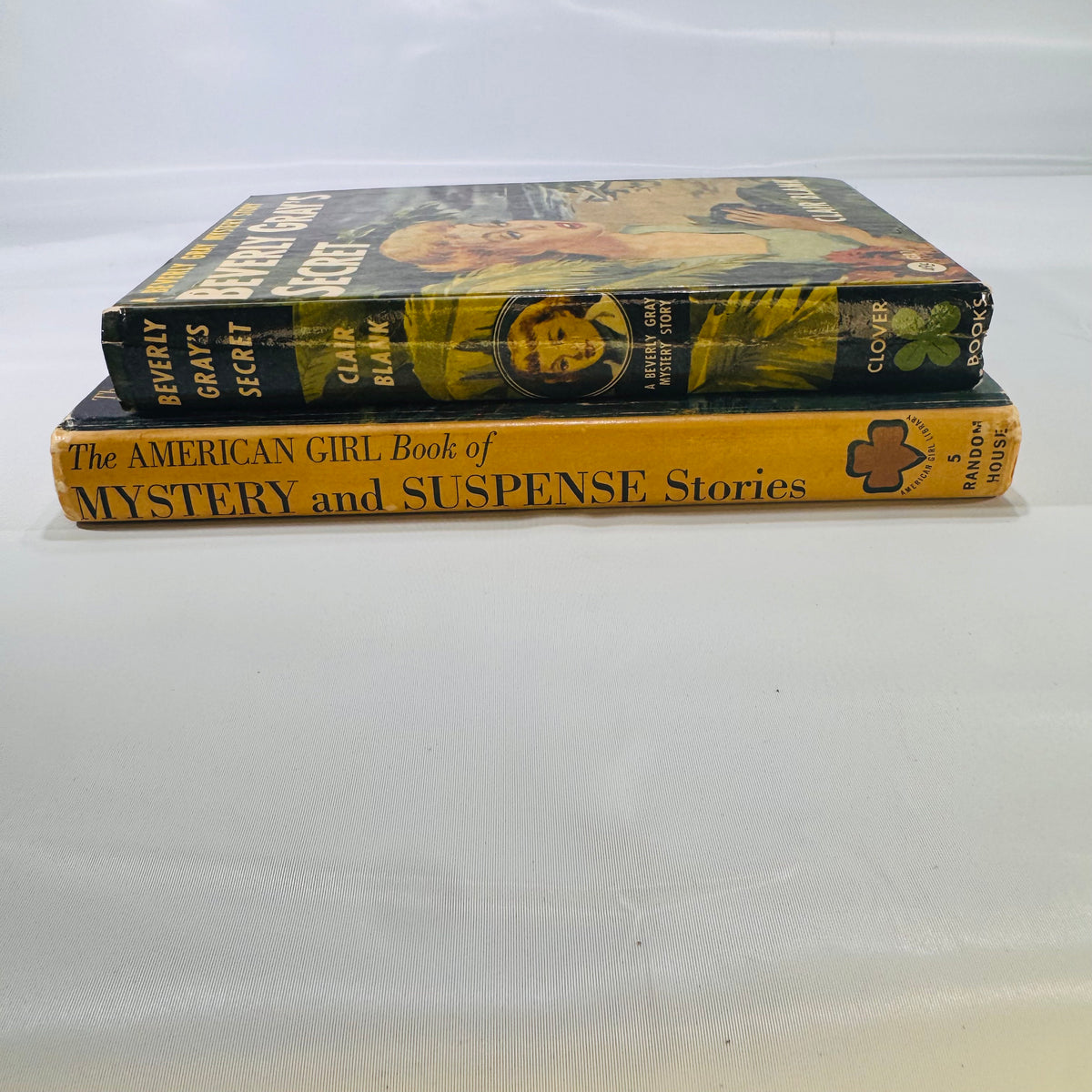 Vintage Girl‑Sleuth Mystery Lot – Beverly Gray’s Secret (1951) + American Girl Mystery & Suspense (1964)