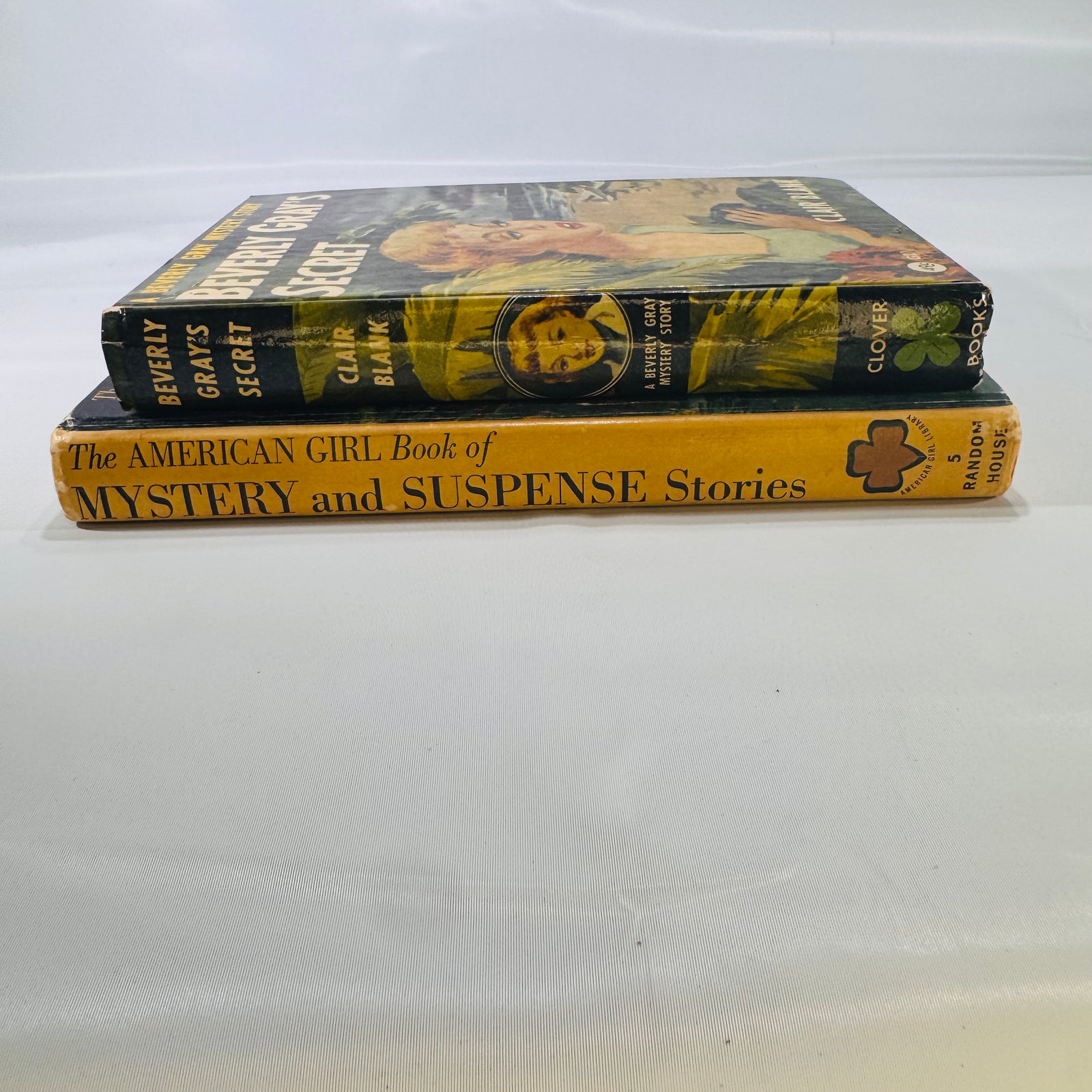 Vintage Girl‑Sleuth Mystery Lot – Beverly Gray’s Secret (1951) + American Girl Mystery & Suspense (1964)