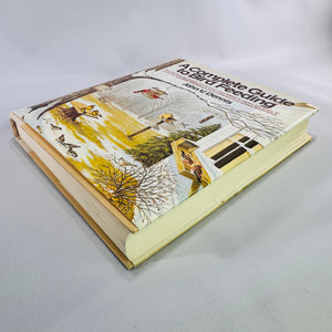 Vintage Bird Feeding Guide Hardcover by John V. Dennis 1986 Knopf Nature Book with Dust Jacket