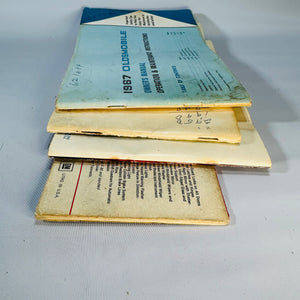 Vintage Oldsmobile Owner’s Manual Bundle (1967 + 1968) — Toronado + 1967 Oldsmobile SPECS (4 Booklets)