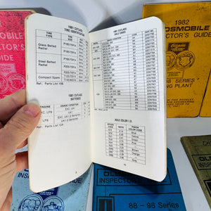 Vintage Oldsmobile Inspector’s Guide Lot (1981–1983) — Lansing Plant 88–98 & Cutlass Series — Factory Reference Booklets | Automotive History,  Automotive Reference