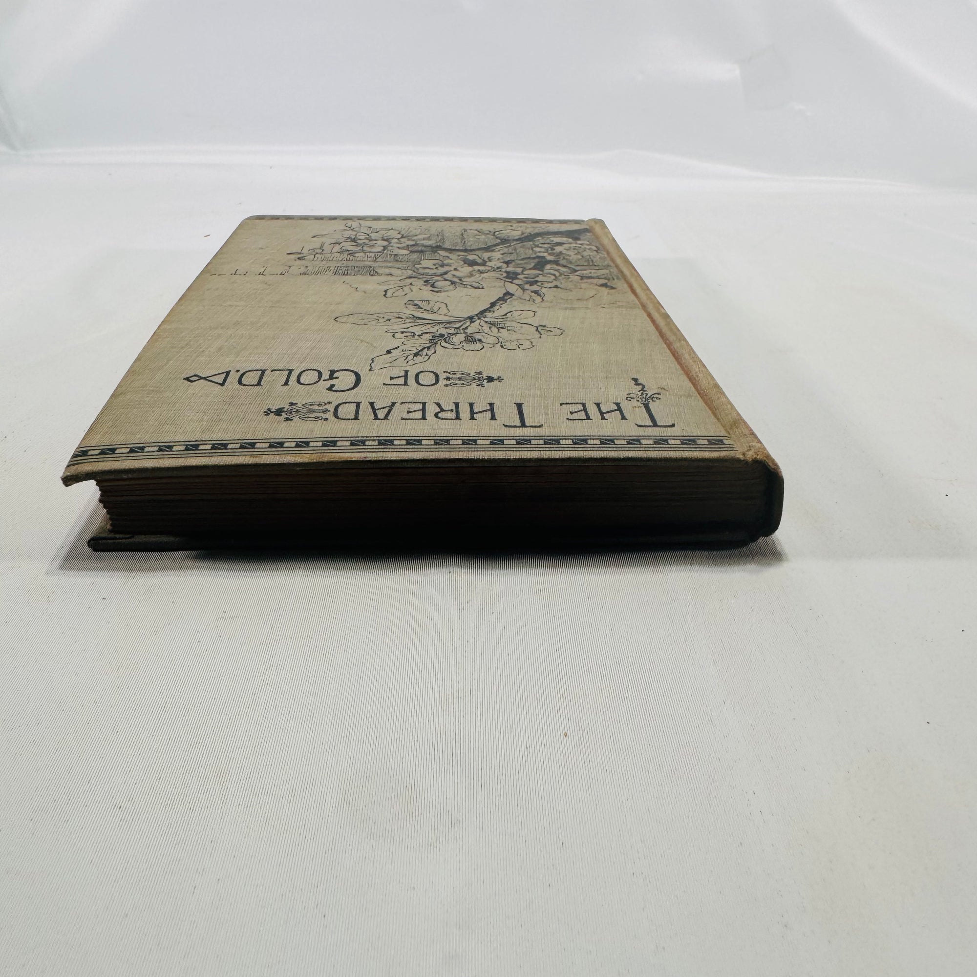 The Threads of Gold by Mrs. C.E. Wilbur Circa 1900 Jennings and Pye Hardcover