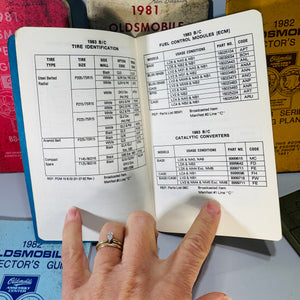 Vintage Oldsmobile Inspector’s Guide Lot (1981–1983) — Lansing Plant 88–98 & Cutlass Series — Factory Reference Booklets | Automotive History,  Automotive Reference
