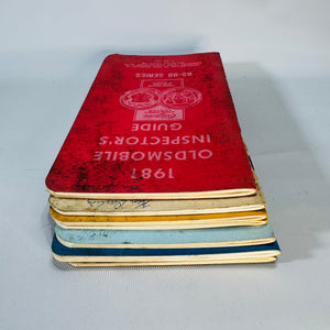 Vintage Oldsmobile Inspector’s Guide Lot (1981–1983) — Lansing Plant 88–98 & Cutlass Series — Factory Reference Booklets | Automotive History,  Automotive Reference