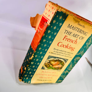 Mastering the Art of French Cooking Volume One Julia Child 1971 Hardcover Reading Copy with Dust Jacket