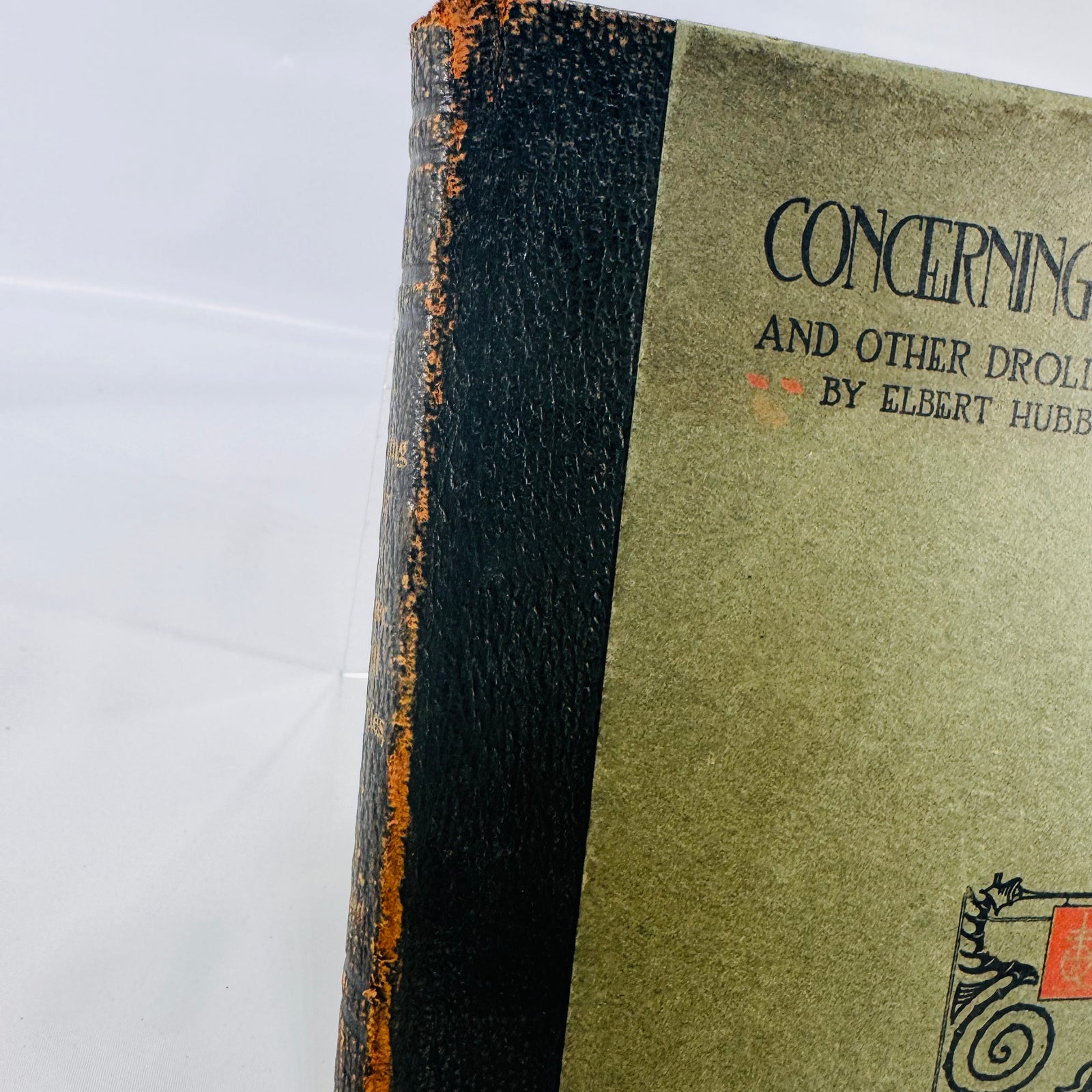 Concerning Slang and Other Droll Stories by Elbert Hubbard – Vintage 1920 Hardcover – The Roycrofters Press