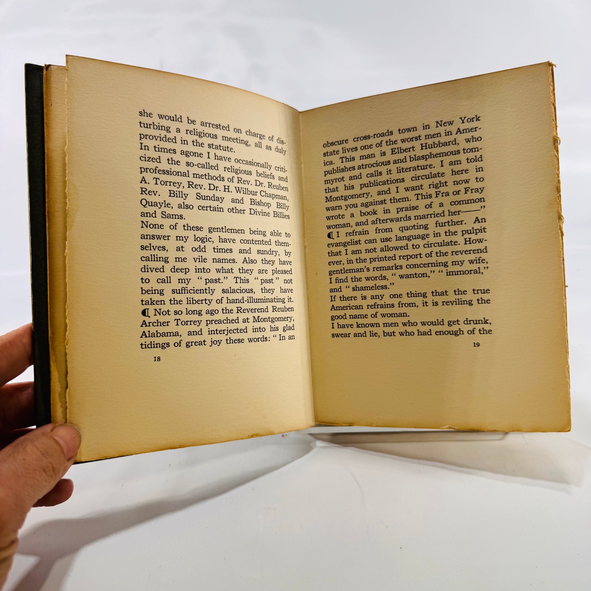 Concerning Slang and Other Droll Stories by Elbert Hubbard – Vintage 1920 Hardcover – The Roycrofters Press