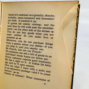 Concerning Slang and Other Droll Stories by Elbert Hubbard – Vintage 1920 Hardcover – The Roycrofters Press