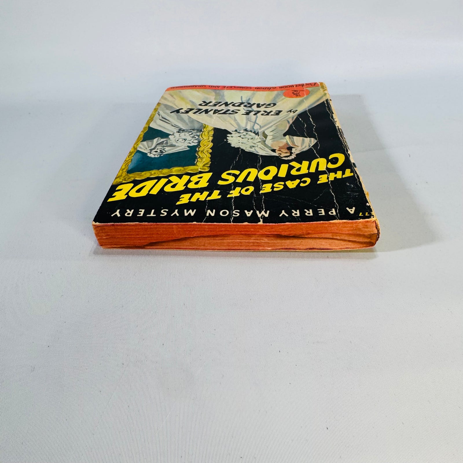 Vintage 1942 Perry Mason Paperback Mystery — The Case of the Curious Bride — Erle Stanley Gardner | Pocket Books No. 77, Classic Detective Fiction